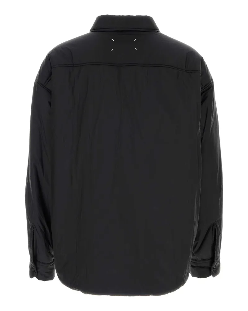 Maison Margiela Shirt Down Jacket — Black Black