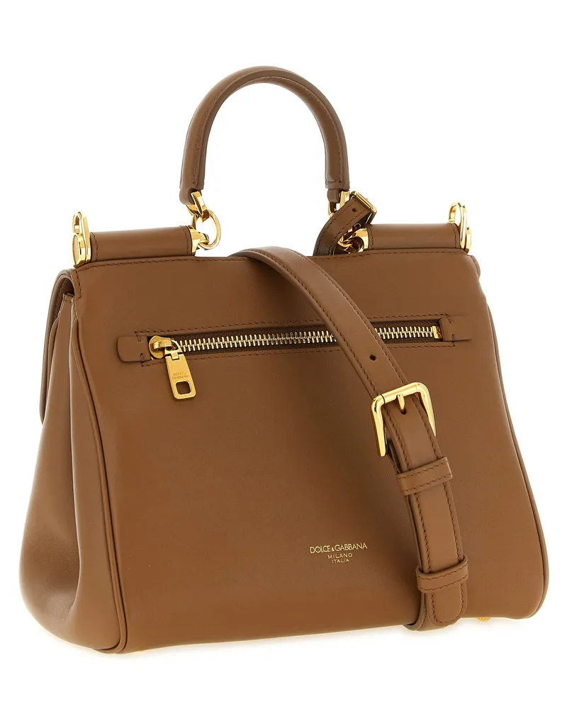 Dolce & Gabbana Top Handle Bag — Caramel Caramel