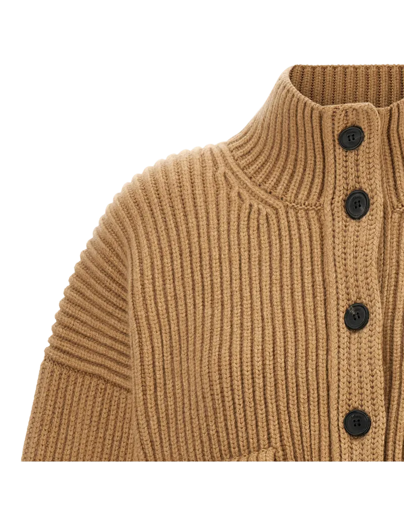 KHAITE Cardigan — Beige Beige