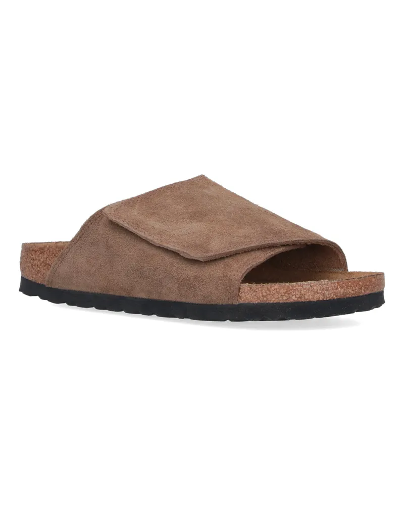 Birkenstock Unisex Sandals Brown Leather Brown