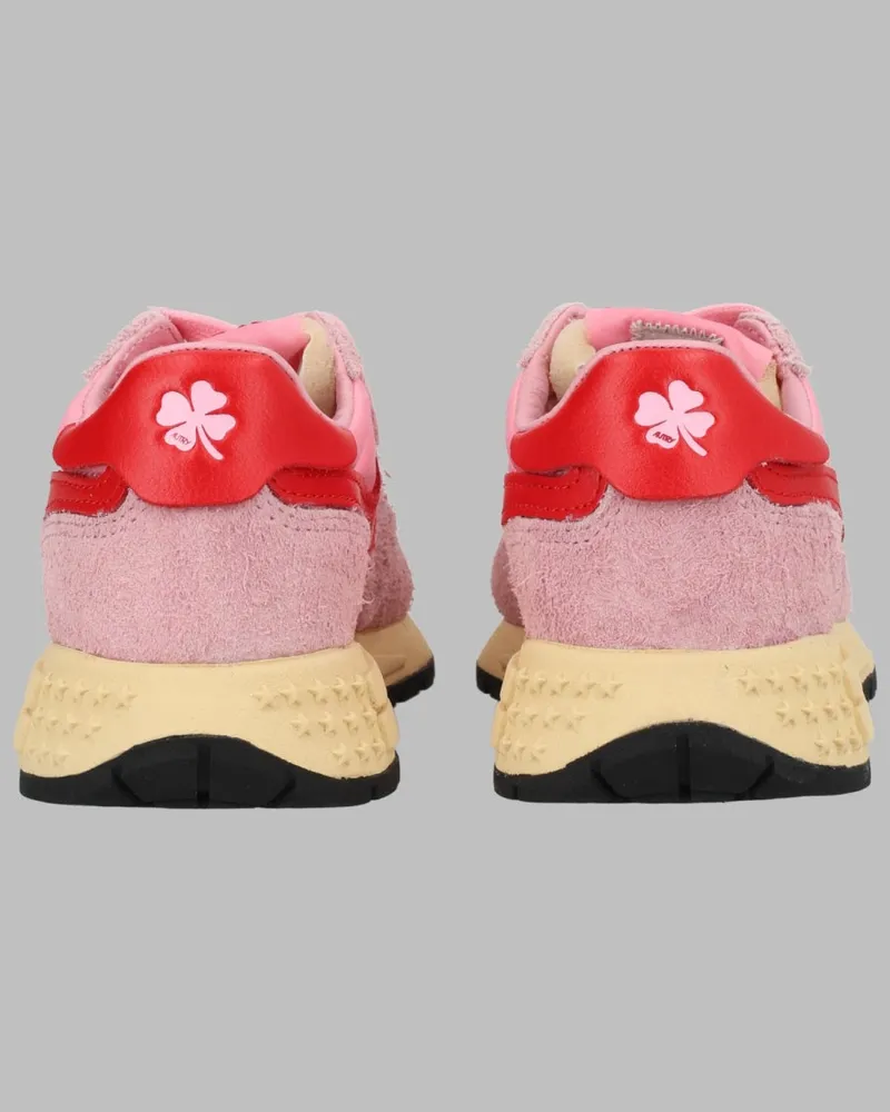 AUTRY Reelwind Low Sneaker — Pink Pink