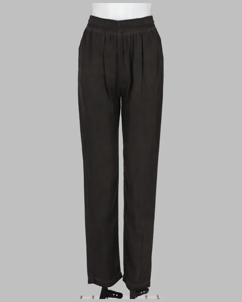 Diesel Fluid Viscose Trousers — Gray Gray