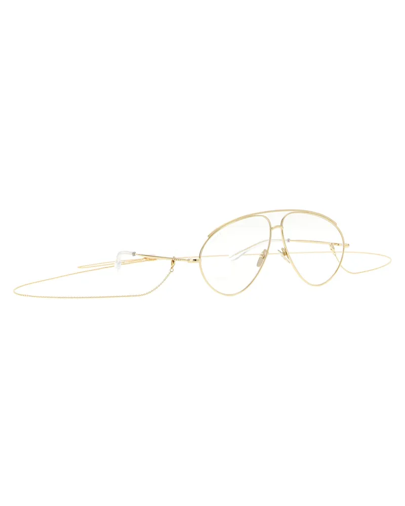 Gucci Women's Gold Polyamide Sunglasses Gold