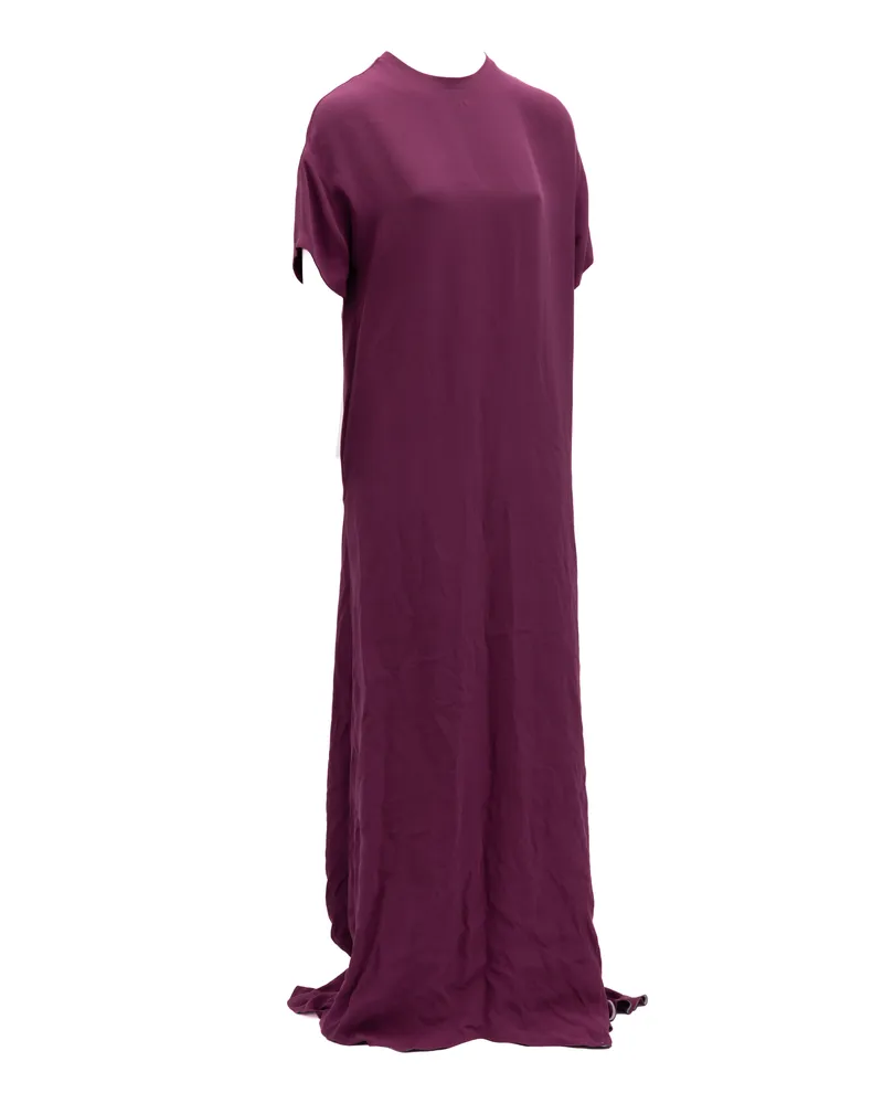 Valentino Garavani Women's Burgundy Maxi Dress Purple