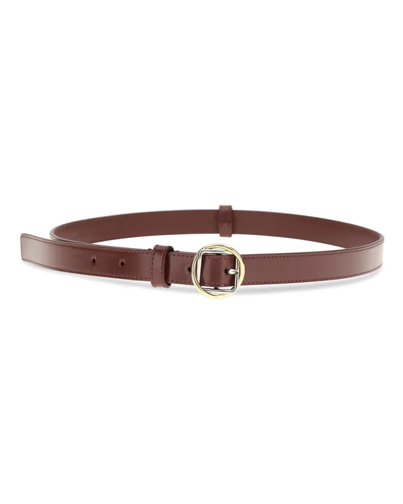 Jacquemus Salon Belt — Brown 