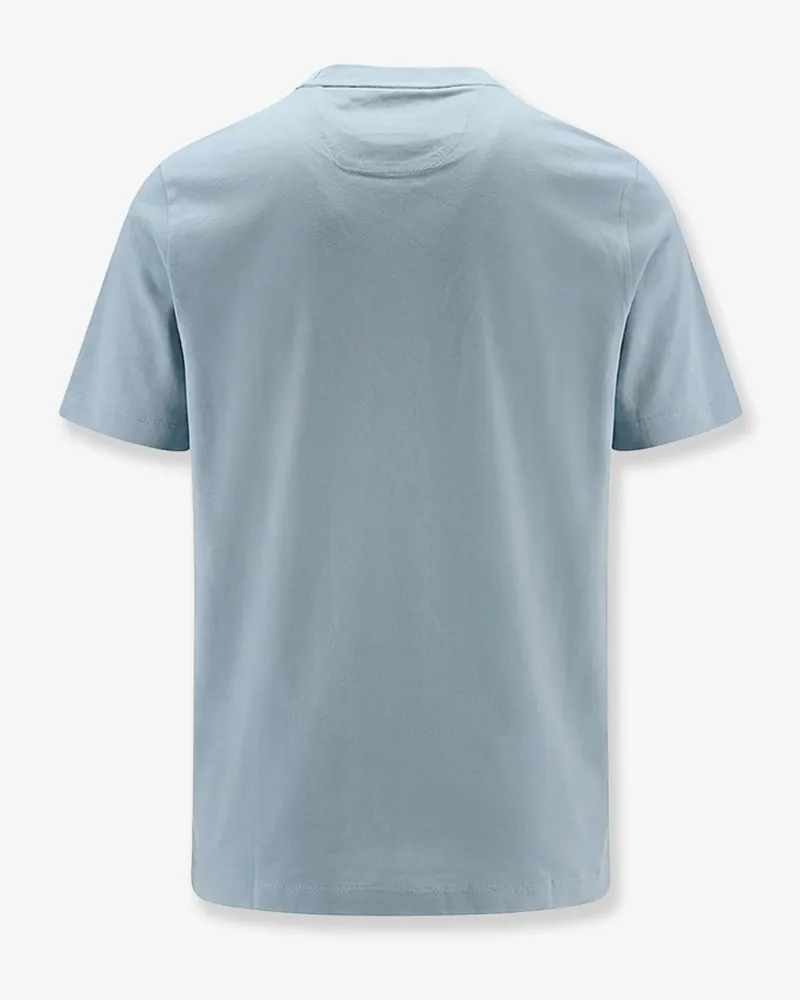 HUGO BOSS Men's Cotton T-Shirt Blue T-Shirts And Polos Blue