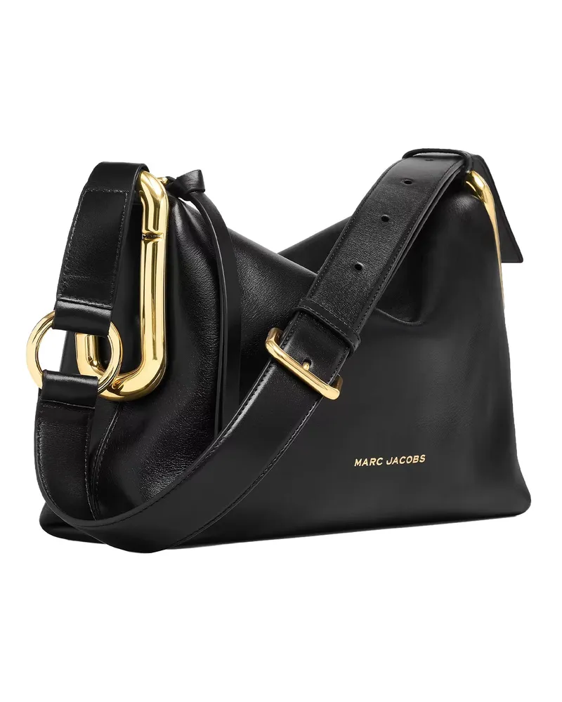 Marc Jacobs The Scene Medium Leather Shoulder Bag — Black Black
