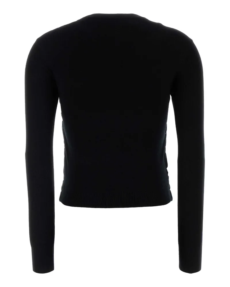 Burberry Fulbrook Cardigan — Black Black