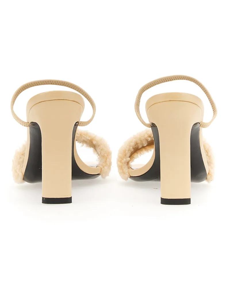 by FAR Heel Sandal — Ivory Ivory