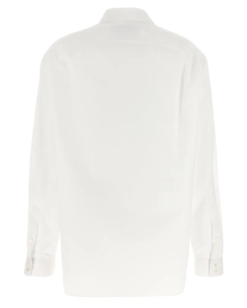 Gucci Women's White Cotton Blouse White