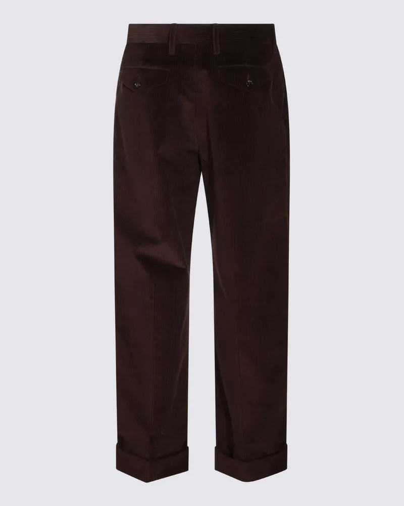 Burberry Men's Trousers Clove Browne _100 % Co Brown