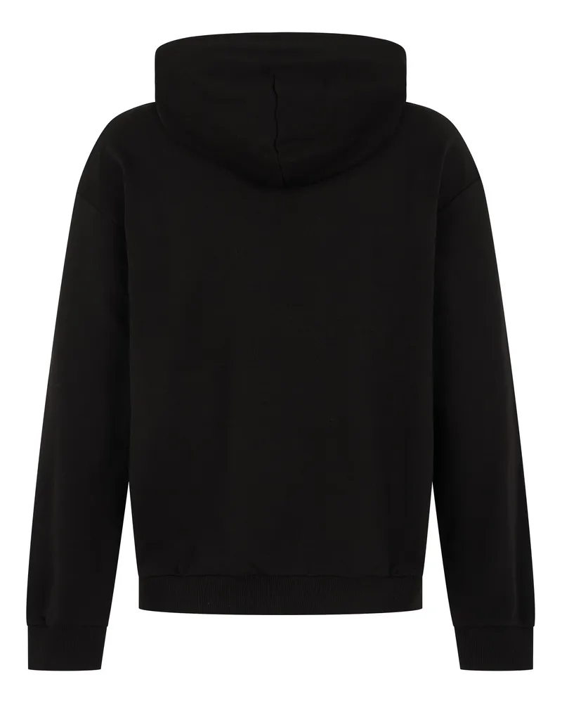 HUGO BOSS Men's Hooded Cotton Sweatshirt Black Jumpers Sweater Black