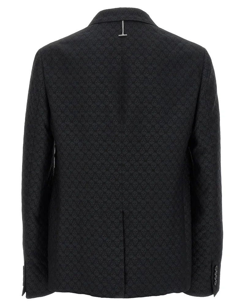 Alexander McQueen Men's Black Viscose Blazer Clothing Black