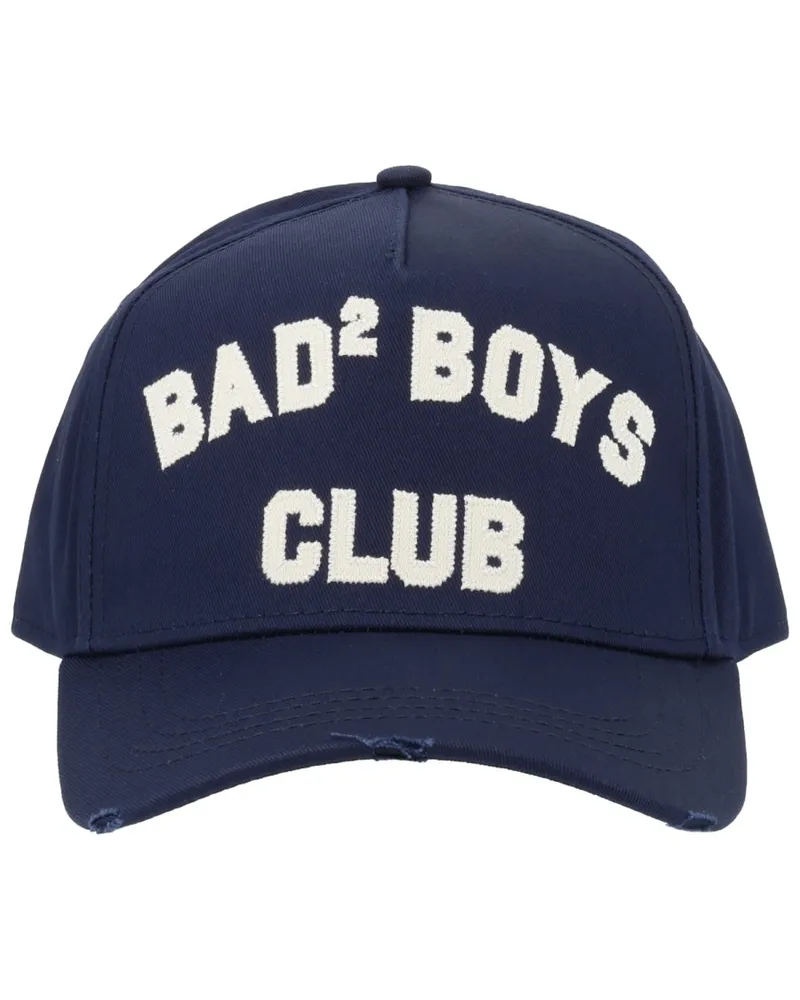 Dsquared2 BCM0975_05C000013073 Cotton Baseball Cap — Blue Blue