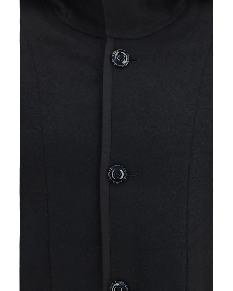 Our Legacy Liner Coat — Black Black