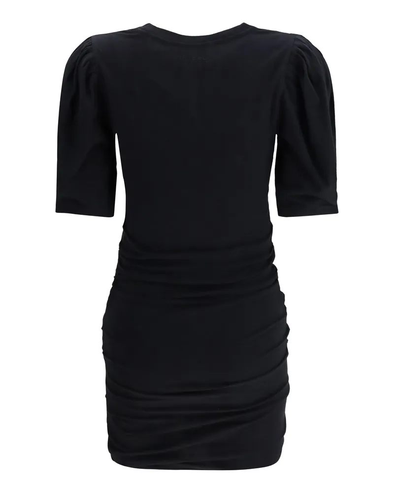 Isabel Marant Women's Mini Dress Stretch Cotton Black Black