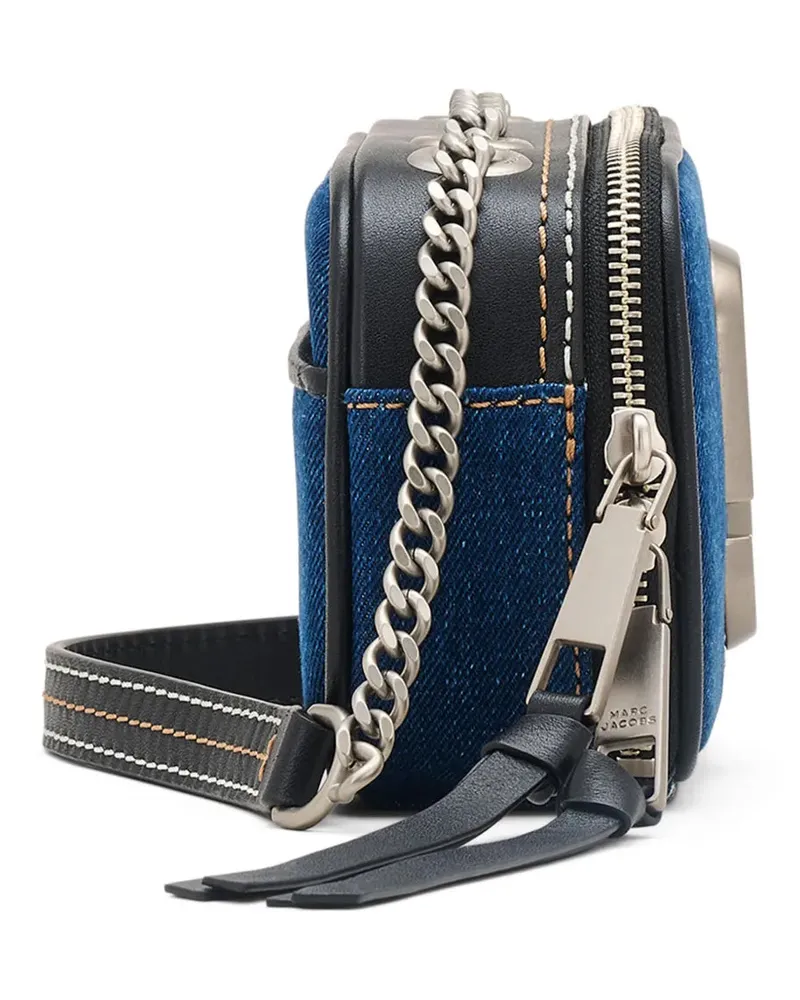 Marc Jacobs Women's The Denim Chain Snapshot Shoulder Bag Blue Blue