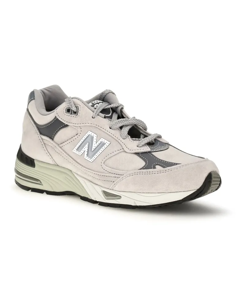 New Balance Women's Made Uk 991v1 Sneakers Grey B Upper: Suede; Sole: Rubber Gray
