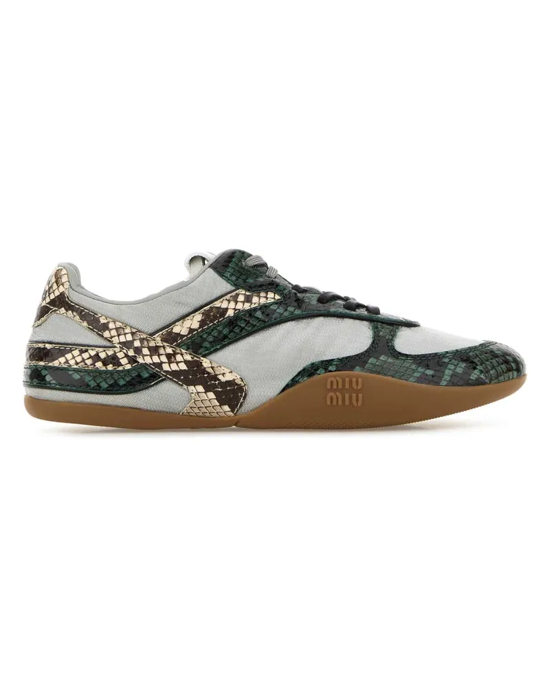 Miu Miu Allacciate Sneaker — Multicolor Multicolor