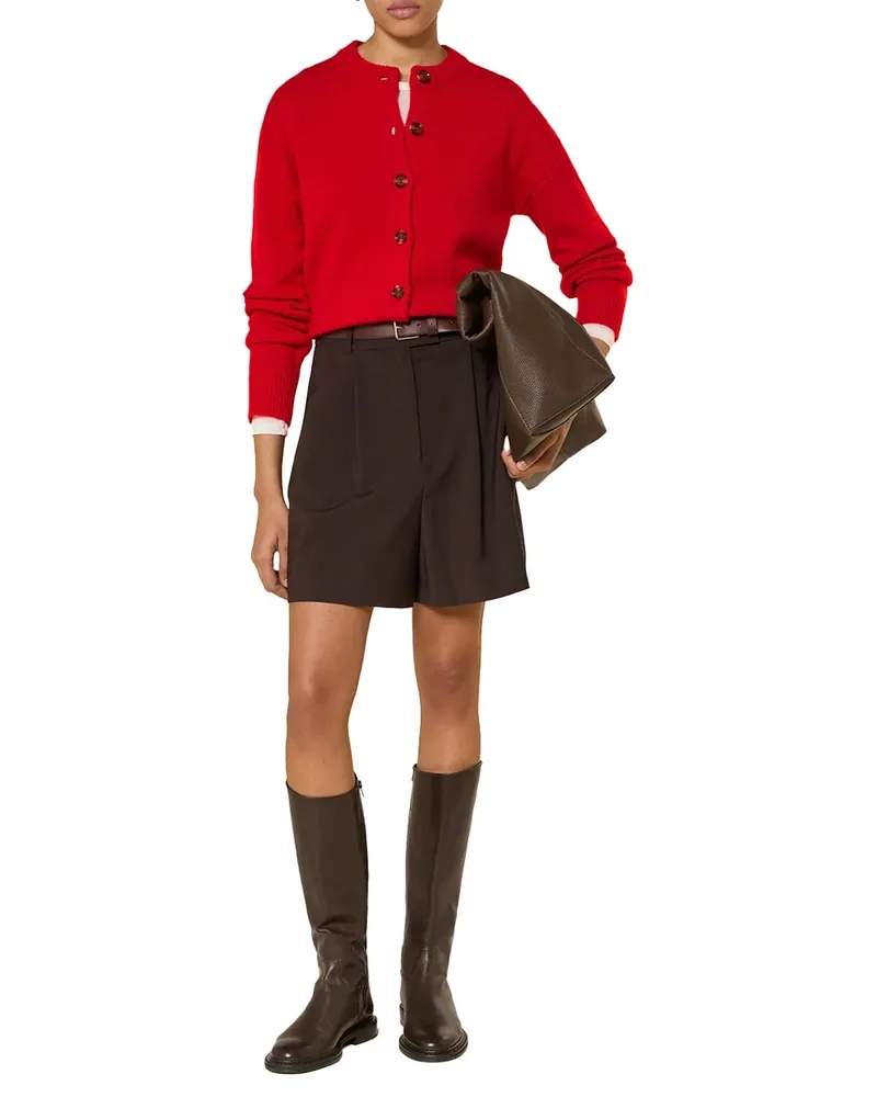 Barbour Woodhouse Cardigan — Red Red