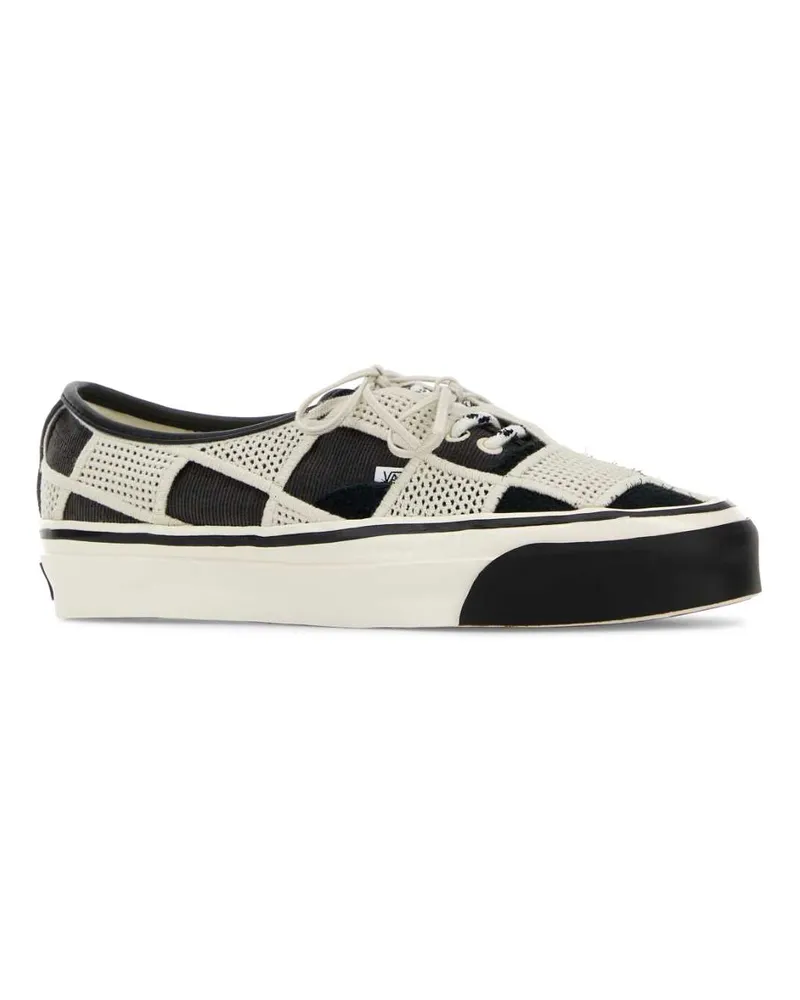 Vans Unisex Multicolor Corduroy And Flannel Lx Authentic Sneakers Blackegret Multicolor