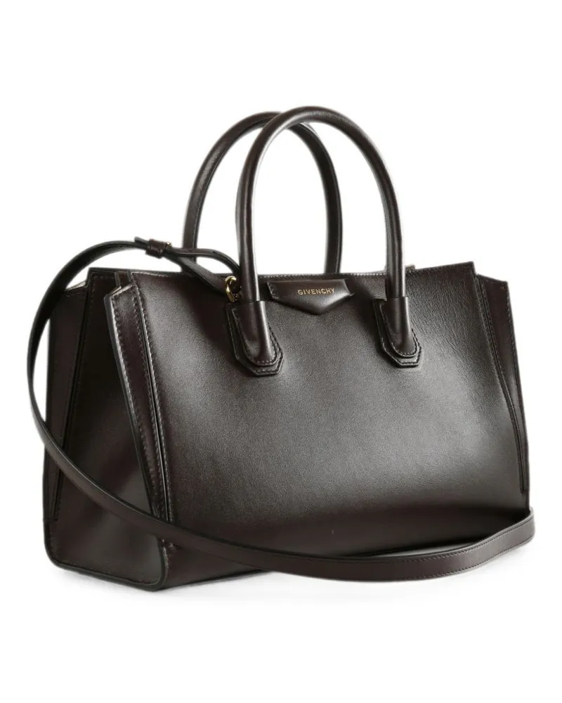 Givenchy Antigona Top Handle Bag — Brown Brown