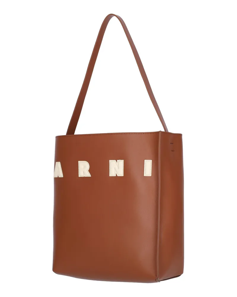 Marni Women's Bags Brown Calf Leather Brown