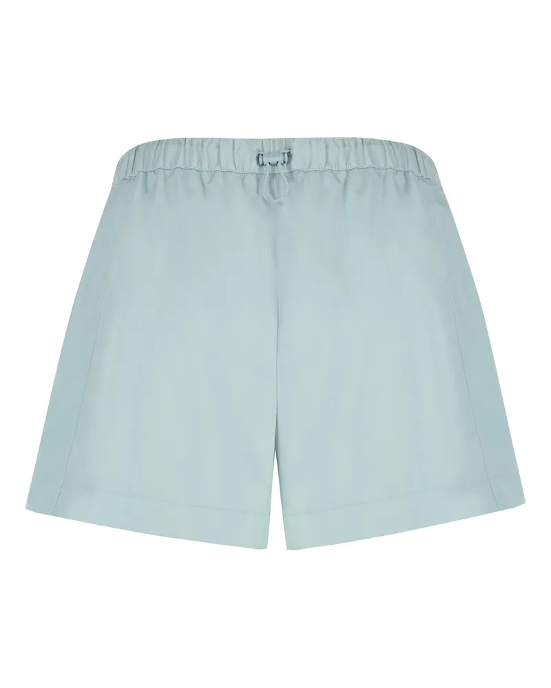 Fendi Women's Techno Fabric Shorts Light Blue Polyester Blue