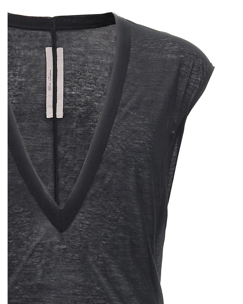 Rick Owens T-Shirt — Black Black