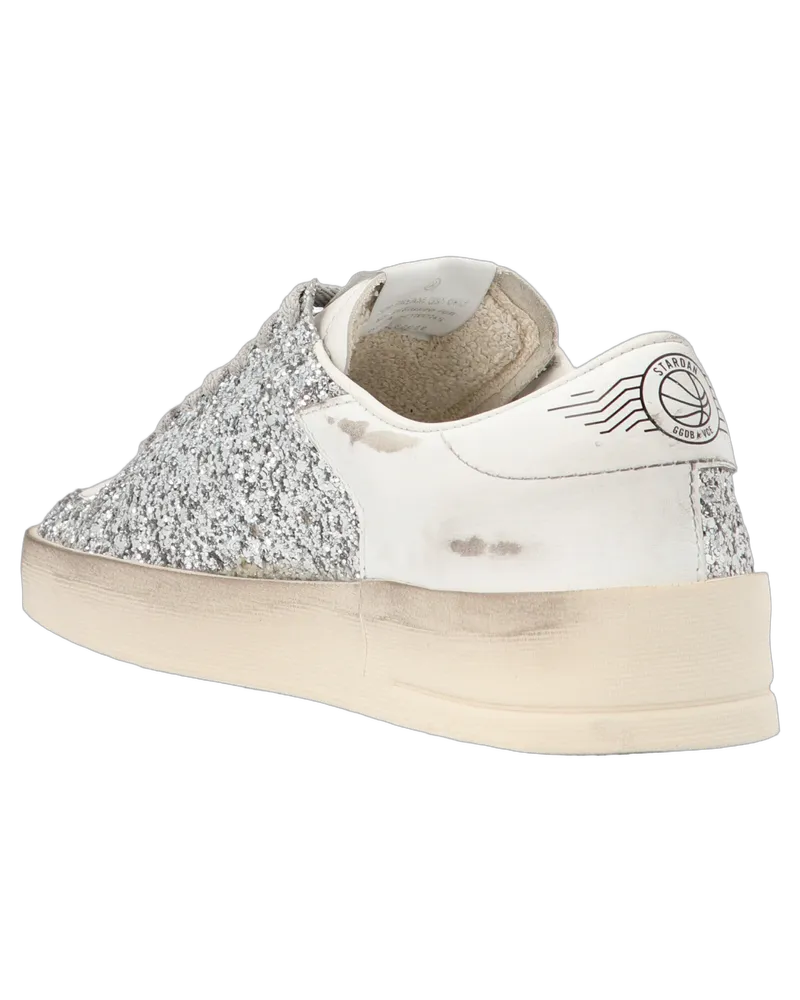 Golden Goose Women's Silver Polyester Sneakers Silver