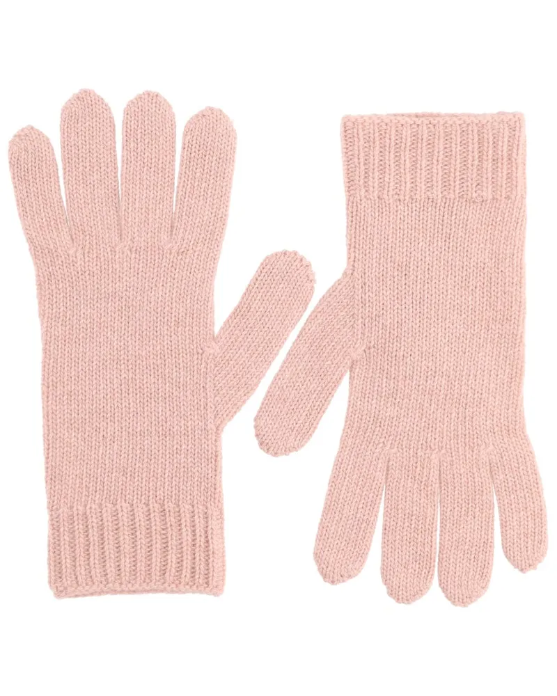Vivienne Westwood Orb Embroidery Cashmere Gloves — Beige Beige