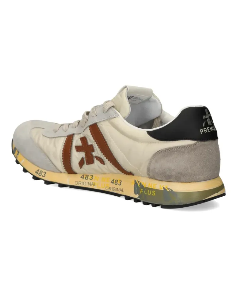Premiata Lucy Low-Top Sneaker — Beige Beige
