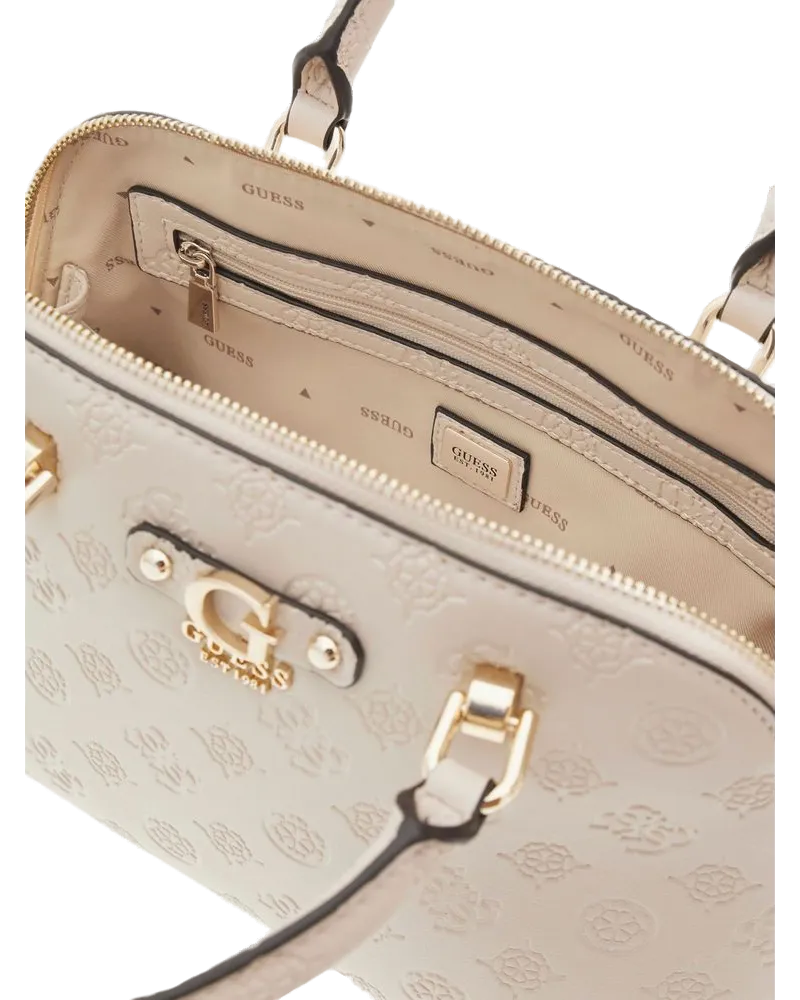 Guess Top Handle Bag — Beige Beige