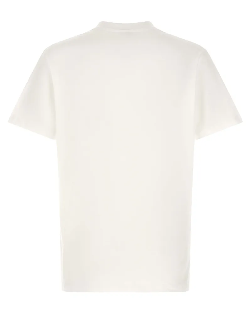 Moschino Men White Cotton T-Shirt White