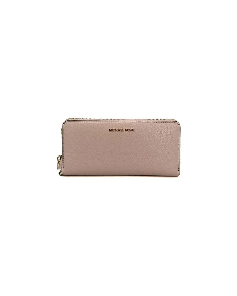 Michael Kors Women's Wallet Powder Blush Leather Bags Pink