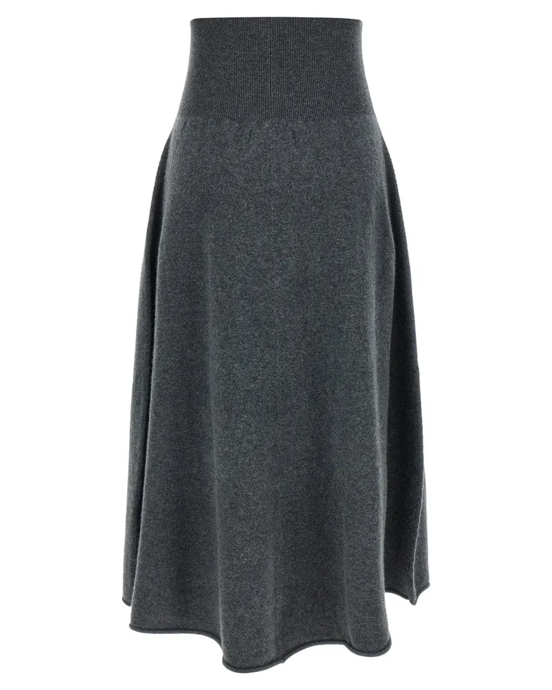 extreme cashmere Skirt — Grey Grey