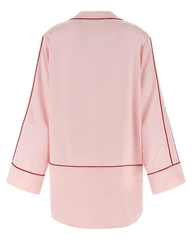 OFF-WHITE Women's Multicolor Viscose Blouse Pink