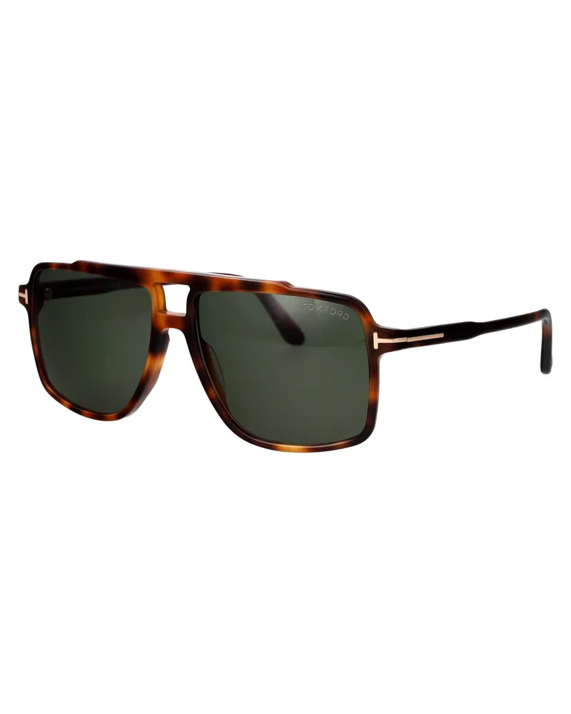 Tom Ford Men's Sunglasses Kemp Havana Acetate Brown