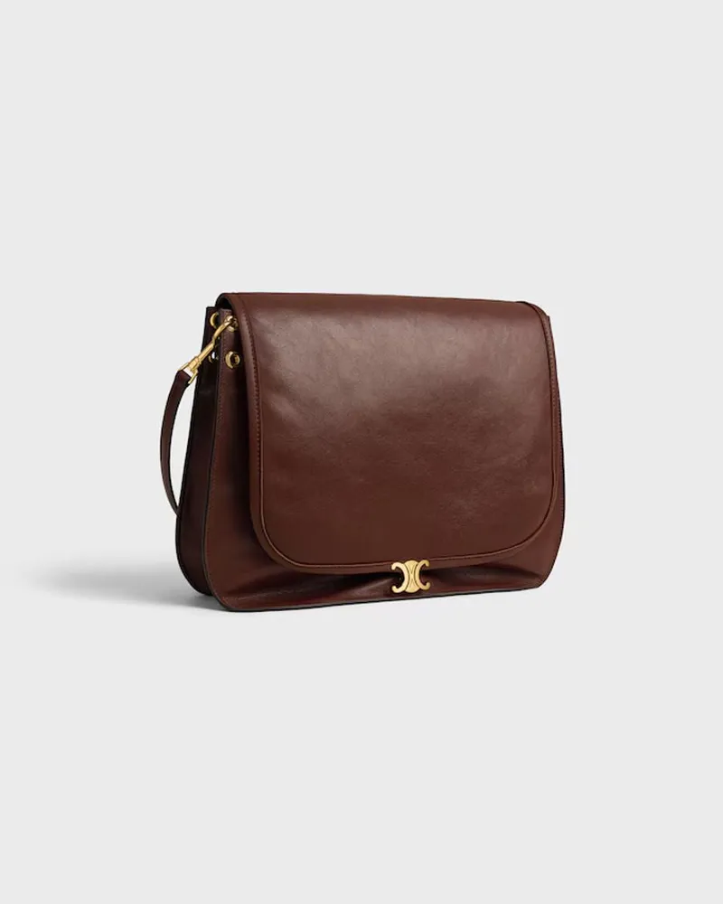 Celine Unisex Bag  H26 Marron Burgundy