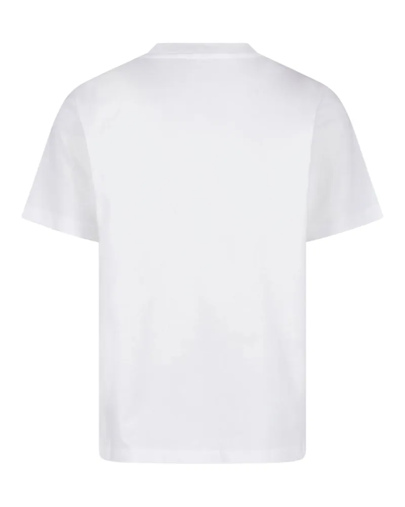 Casablanca Paris Men's T-Shirts And Polos White Organic Cotton White