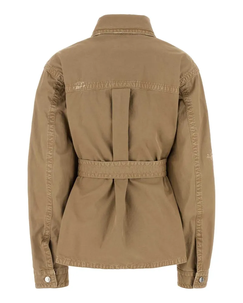Dsquared2 Women's Cotton Jacket Beige Beige