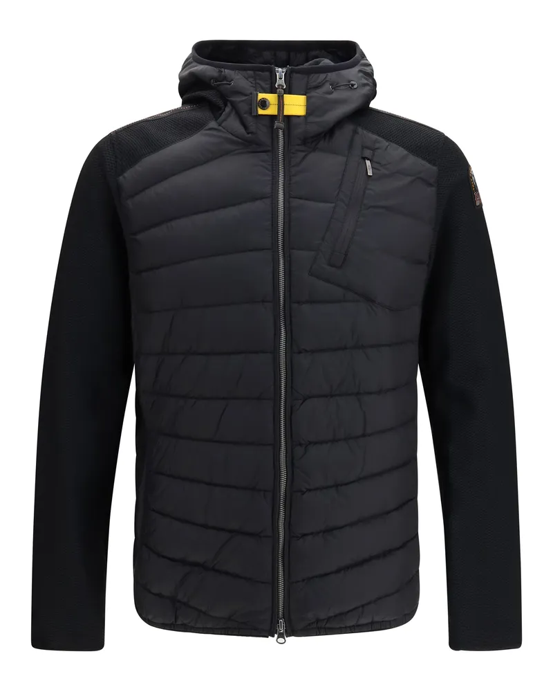 Parajumpers Men's Jacket Nolan Hybrid Black Inner: Duck Down Padded Black
