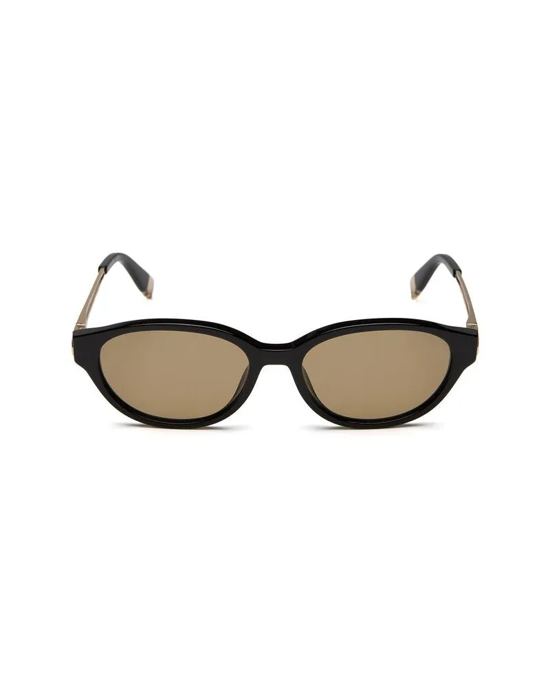 Furla Women's Sunglasses Glossy Black Combined Eyewear Black