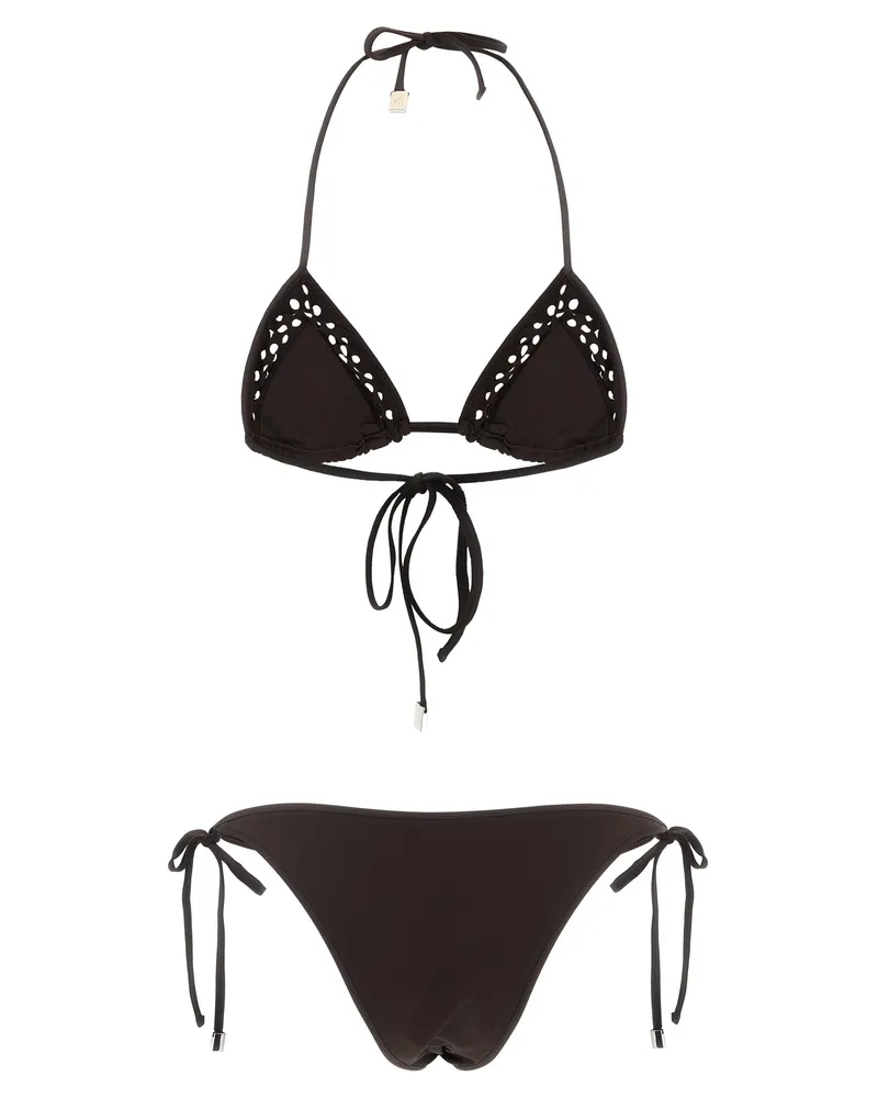 ATTICO Women's Brown Polyamide Bikini Clothing Brown