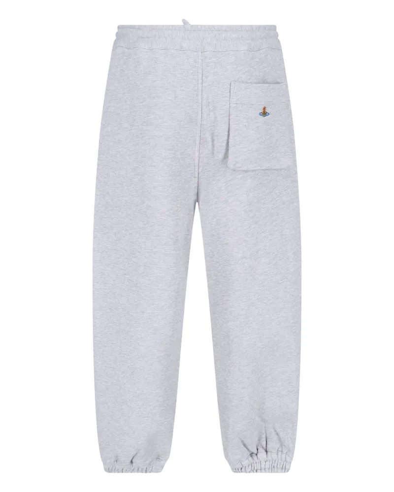 Vivienne Westwood Men Trousers Grey Cotton Gray