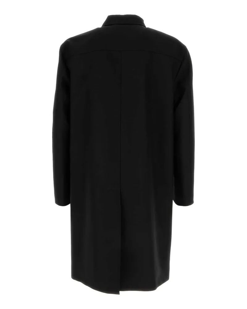 Gucci Men's Black Wool Coat Neronero Exterior: Lining: Cotton Cappotti Black