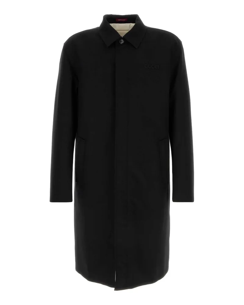 Gucci Coat — Black Black