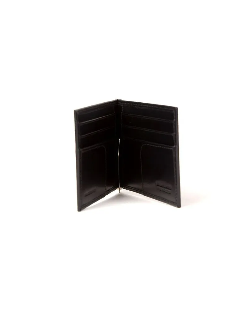 MOMO DESIGN Men's Wallet Black Genuine Leather Bags Black