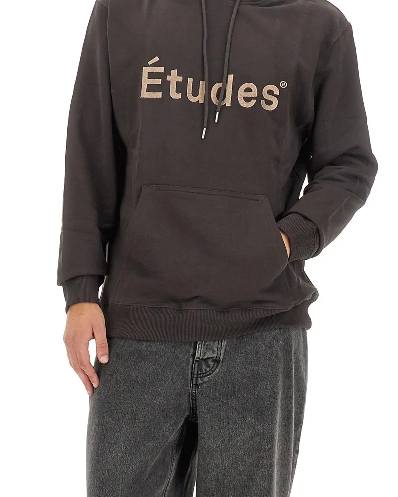 Études Studio Logo Sweatshirt — Brown Brown