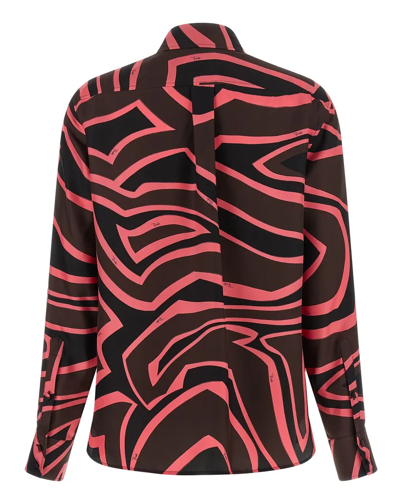 Emilio Pucci Labirinto Blouse — Multicolor Multicolor